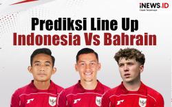 Infografis Prediksi Starting Line Up Timnas Indonesia Vs Bahrain