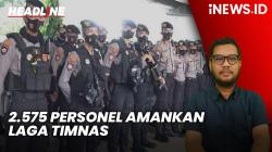 Headline vozpublica.ID: 2.575 Personel Amankan Laga Timnas Indonesia vs Bahrain di GBK