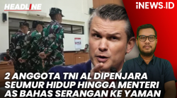  HEADLINE iNEWS.ID: Penembak Bos Rental Divonis Penjara Seumur Hidup hingga Obrolan Menteri AS Bahas Serangan ke Yaman