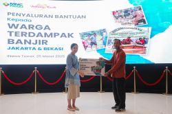 MNC Peduli Berikan Santunan untuk Korban Banjir Bekasi dan Jakarta