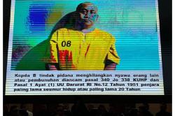 Tampang Wajah Dingin Kopda Basarsyah, Oknum TNI Pembunuh 3 Polisi di Lampung<