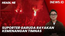 Headline vozpublica.ID: Puluhan Ribu Suporter Garuda Rayakan Kemenangan Timnas Indonesia atas Bahrain