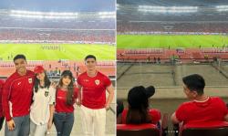 So Sweet! Fuji Nonton Timnas Indonesia Bareng Verrell Bramasta, Double Date Fadly-Maudy