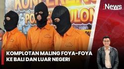 Polisi Tangkap Komplotan Maling, Hasil Curian Dipakai Foya-Foya Liburan ke Luar Negeri<
