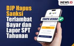 Infografis DJP Hapus Sanksi Terlambat Bayar dan Lapor SPT Tahunan