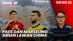 Headline vozpublica.ID: Kabar Buruk! Maarten Paes dan Marselino Ferdinan Absen Lawan China