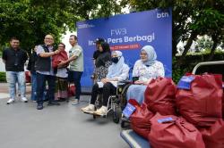 BTN dan Insan Pers Bagikan Ratusan Sembako untuk Masyarakat Membutuhkan