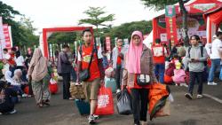 Alfamart Berangkatkan 3.000 Peserta Mudik Gratis ke 8 Kota Tujuan
