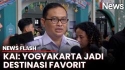 Tiket Nyaris Ludes, Yogyakarta jadi Destinasi Favorit Penumpang Kereta dari Jakarta