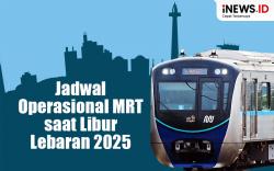 Infografis Jadwal Operasional MRT saat Libur Lebaran 2025