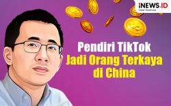 Infografis Pendiri TikTok Jadi Orang Terkaya di China