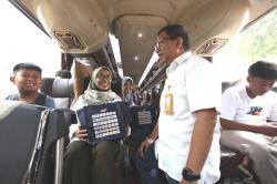 Program Mudik Aman Sampai Tujuan, 160 Orang Pulang Kampung