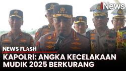 Angka Kecelakaan Mudik Lebaran 2025 Turun, Kapolri: Keamanan Lebih Baik
