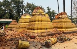 Kengerian Gempa Myanmar: Teriakan Minta Tolong dari Reruntuhan hingga Puluhan Biksu Terkubur