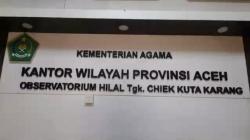 Kemenag Aceh Pantau Hilal Idul Fitri 2025 di Gedung Observatorium Tgk Chiek Kuta Karang<