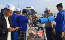Lembaga Falakiyah NU Sampang Pantau Rukyatul Hilal di Pelabuhan Taddan Sore Ini<
