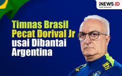Infografis Pelatih Timnas Brasil Dorival Jr Dipecat usai Dibantai Argentina