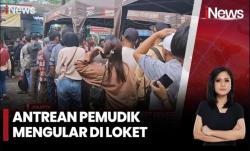 Terminal Kampung Rambutan dan Kalideres Dipadati Pemudik pada H-3 Lebaran