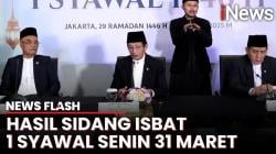 Hasil Sidang Isbat: Idulfitri 2025 Jatuh pada Senin 31 Maret