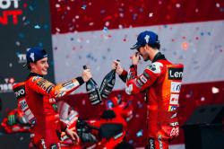 Bagnaia Blak-blakan Bongkar Rivalitas dengan Marquez di Garasi Ducati
