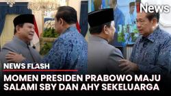 SBY Boyong Sekeluarga Ikut Halalbihalal di Istana, Akrab Guyon Bareng Presiden Prabowo