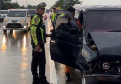 Tabrakan Beruntun 4 Mobil di Tol Ngawi-Sragen, 1 Orang Luka