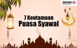 Infografis 7 Keutamaan Puasa Syawal 