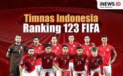 Infografis Timnas Indonesia Ranking 123 FIFA