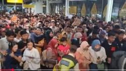 Penumpang KRL Jogja-Solo di Stasiun Tugu Saling Dorong, Banyak Anak Kecil Terjepit
