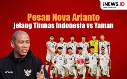 Infografis Pesan Nova Arianto jelang Timnas Indonesia U-17 vs Yaman U-17