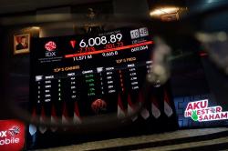 IHSG Hari Ini Ditutup di Bawah Level 6.000