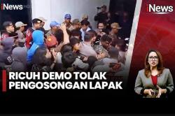 Demo Ricuh Tolak Pengosongan Pasar Makale, Pedagang Nyaris Adu Jotos dengan Wakil Bupati