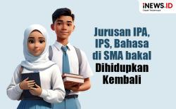 Infografis Mendikdasmen bakal Hidupkan Kembali Jurusan IPA, IPS, dan Bahasa di SMA 