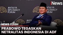 Tak Tergabung Blok Mana Pun, Presiden Prabowo Tegaskan Netralitas Indonesia