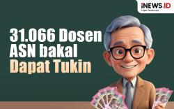 Infografis 31.066 Dosen ASN bakal Dapat Tukin