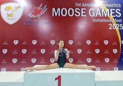 Bangga! Atlet Indonesia Jovina Jtwins Borong 4 Emas Kejuaraan Senam Artistik di Bangkok 
