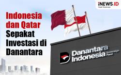 Infografis Danantara dan Qatar bakal Kelola Dana Investasi Bersama