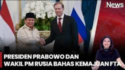 Prabowo Bertemu Wakil PM Rusia Denis Manturov, Diundang Hadiri Parade