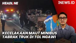 Headline vozpublica.ID: Kecelakaan Maut Minibus Tabrak Truk di Tol Ngawi, 3 Orang Tewas 2 Luka Berat