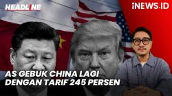 Headline vozpublica.ID: Perang Dagang Makin Sengit, AS Gebuk China Lagi dengan Tarif 245 Persen