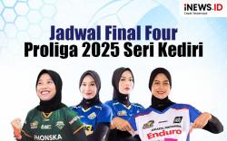 Infografis Jadwal Lengkap Final Four Proliga 2025 Seri Kediri