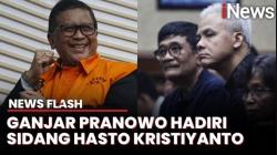 Hakim Larang Siaran Langsung Sidang Hasto, Ganjar Pranowo Hadir | News Flash