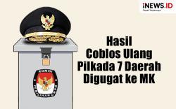 Infografis Hasil Coblos Ulang Pilkada 7 Daerah Digugat ke MK