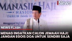 Menag Nasaruddin Ajak Calon Jemaah Haji 2025 Doakan Palestina: Mereka Saudara Kita