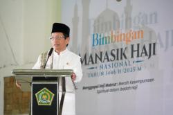 Pesan Menag ke Calon Jemaah Haji: Doakan Palestina, Saudara Kita
