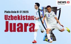 Infografis Uzbekistan Juara Piala Asia U-17 2025 