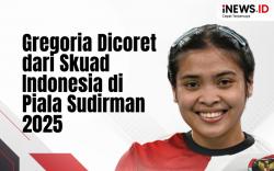 Infografis Gregoria Dicoret dari Skuad Indonesia di Piala Sudirman 2025