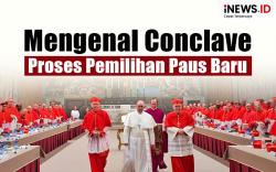 Infografis Mengenal Conclave, Proses Pemilihan Paus yang Baru