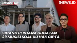 Headline vozpublica.ID: MK Gelar Sidang Perdana Gugatan 29 Musisi soal UU Hak Cipta Hari Ini