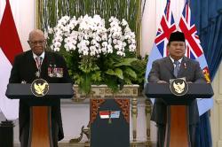 Bertemu PM Rabuka, Prabowo: Fiji Sahabat yang Baik